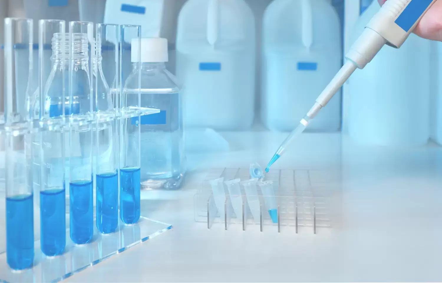 Pipetas para experimentos